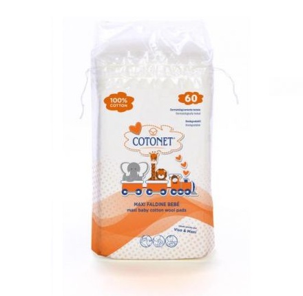 POUCE Maxi carrés coton bébé 60 cotons pas cher 