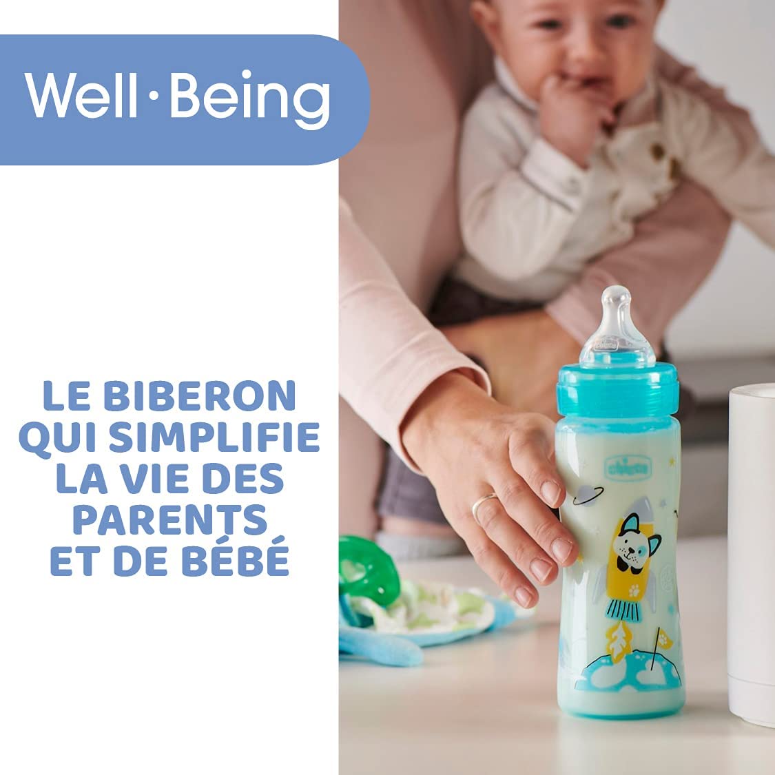 Biberon Well-Being - 330 ml - Flux Rapide