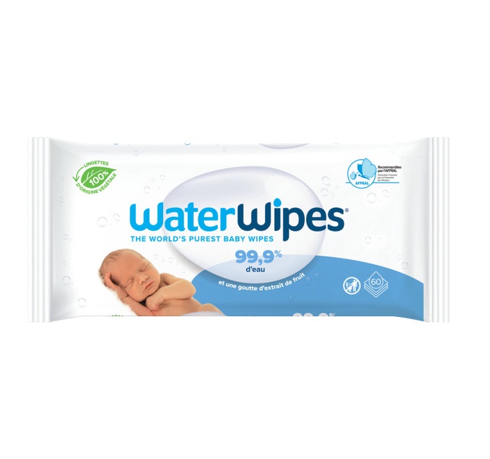 WaterWipes Lingettes à l'eau – Bébé Classique