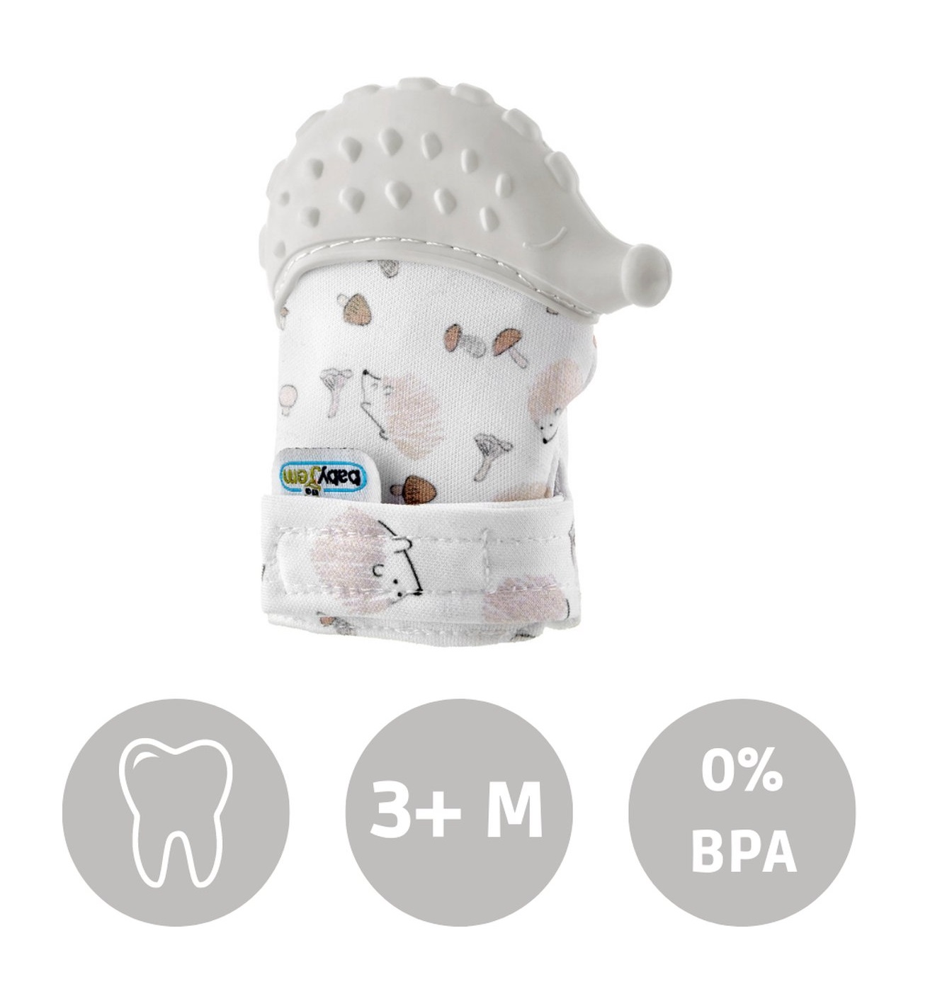 Happy Hands™ Gant de dentition - Bébé Dome