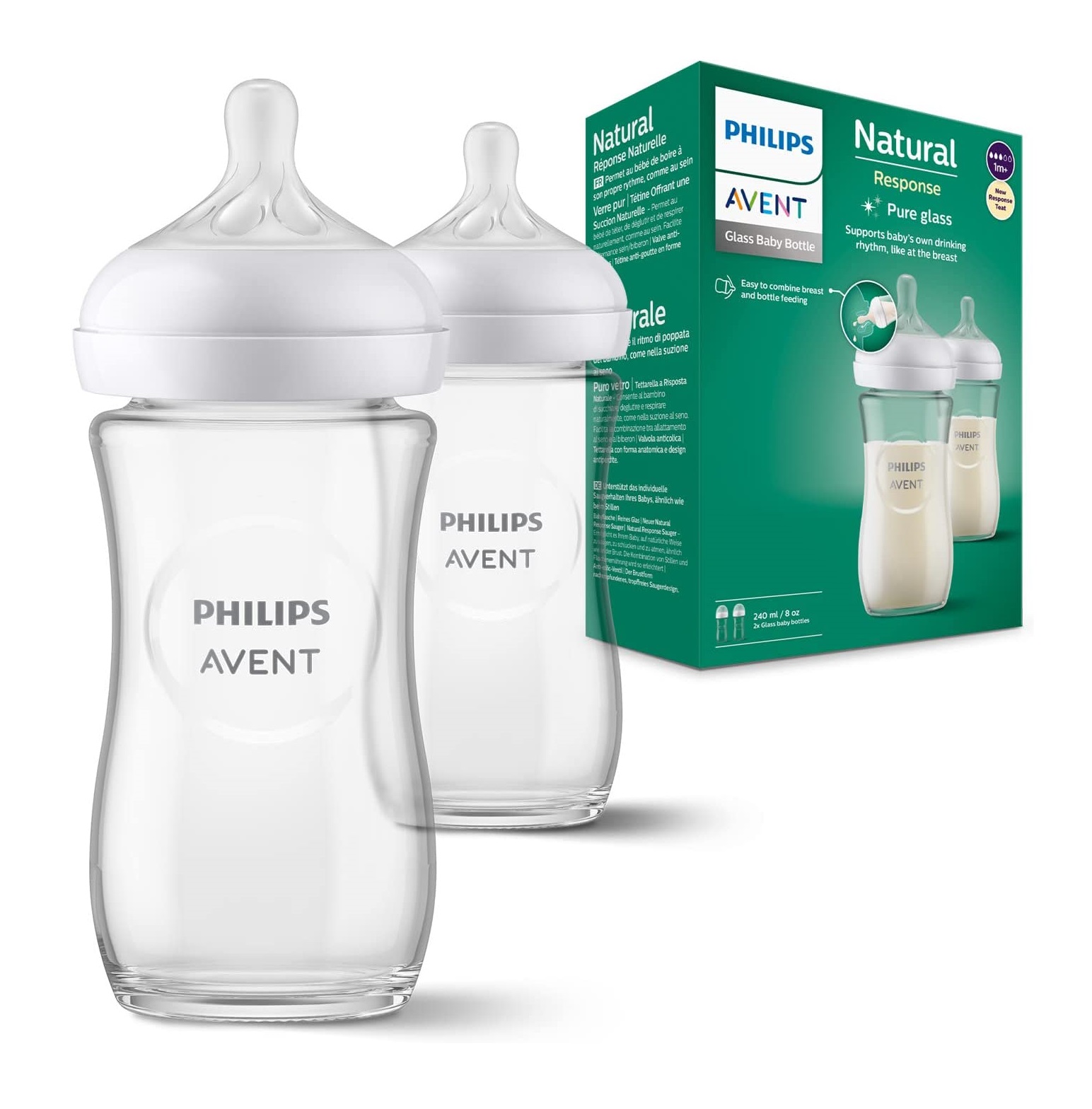 Avent Natural Tétine à Réponse Naturelle en silicone