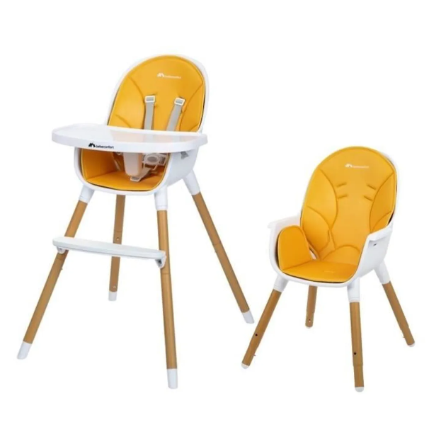 Bebeconfort Chaise haute Scandinave Avista 2 en 1, Evolutive – Bébé  Classique