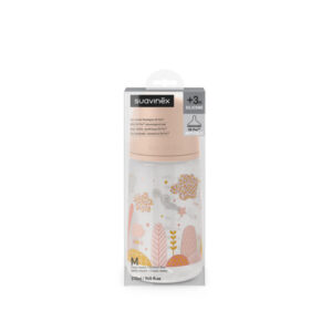 Suavinex Biberon en Plastique Dreams Tétine Symétrique SX en Silicone Débit Moyen 270 ml