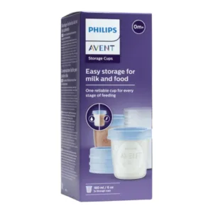 Avent 5x180ml Pots de Conservation du Lait Maternel & Légumes