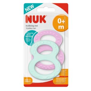 NUK Lot de 2 Anneaux de Dentition
