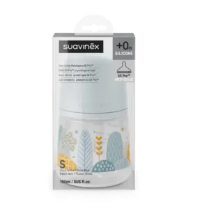 Suavinex Biberon en Plastique Dreams Tétine Symétrique SX en Silicone Débit lent 150 ml