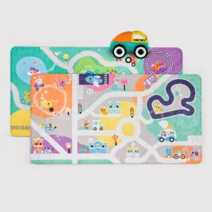 Playgro City To Country Jumbo Tapis de Jeu Réversible