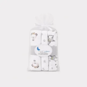 Interbaby 3 Langes Coton 80x80 cm
