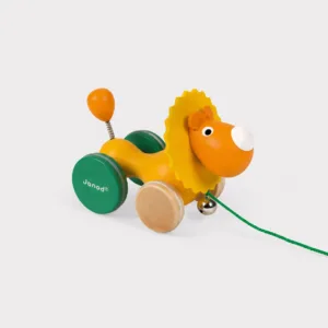 Janod Lion à Promener Zigolos (BOIS)