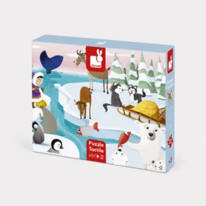 Janod Puzzle Tactile 'LA BANQUISE' 20 Pièces
