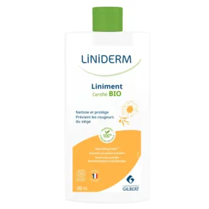 Gilbert Liniderm Liniment Huile d'Olive et Tournesol Bio 480ml
