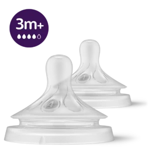 Avent Natural à Réponse Naturelle Tétine - Débit 3m+