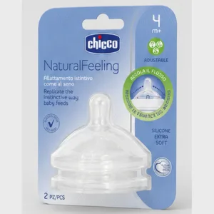 Chicco Tétine Naturalfeeling - Débit (Variable) 4m+