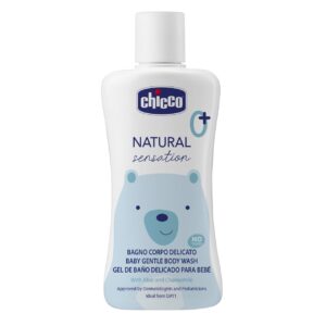 Chicco Gel Corporel Doux pour Bébé Sensation Naturelle