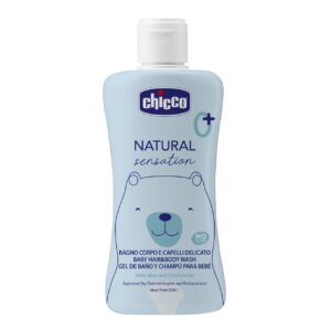 Chicco Gel Lavant Corps et Cheveux pour Bébé Natural Sensation