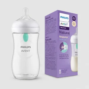 Avent Biberon Naturel En Plastique 260ml à Réponse Naturelle Valve AirFree