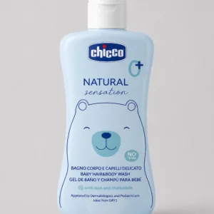 Chicco Gel Lavant Corps et Cheveux pour Bébé Natural Sensation
