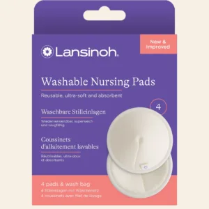 Lansinoh Coussinets d’allaitement Lavables 4 PCS