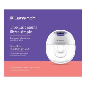 Lansinoh® Tire-lait Mains Libres – Liberté, Confort et Gain de Temps pour les Mamans