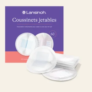 Lansinoh Coussinets d'Allaitement Jetables 60 PCS
