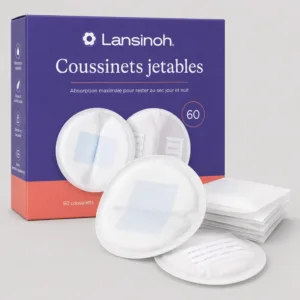 Lansinoh Coussinets d'Allaitement Jetables 60 PCS