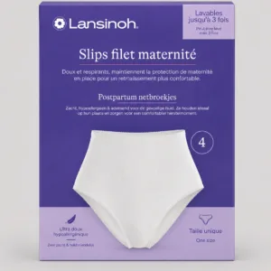 Lansinoh Slips Filets Maternité Lansinoh | Confort Post-Accouchement & Réutilisables
