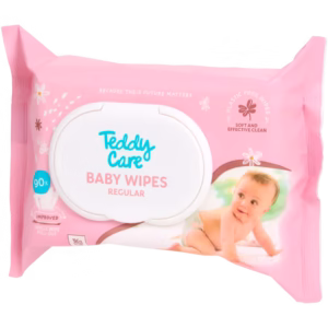 Teddy Care Lingettes pour Bébé  Regular x90 Lingettes