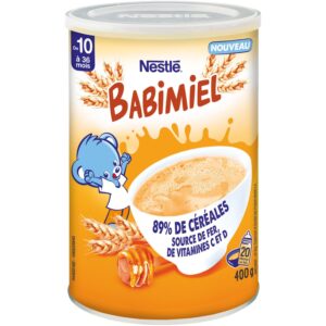 NESTLÉ Céréales Babimiel, 10 a 36 mois