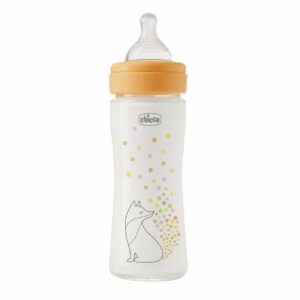 Chicco Biberon PERFECT EASY en Verre 240 ml - Flux Lent