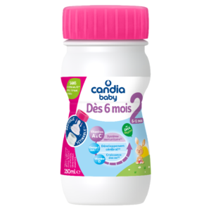Candia Baby Lait Infantile Croissance 2ème Age dès 6 mois 250ml