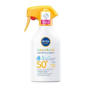 NIVEA SUN Pistolet Solaire Protection Babies & Kids Sensitive Protect FPS 50+ 250ml