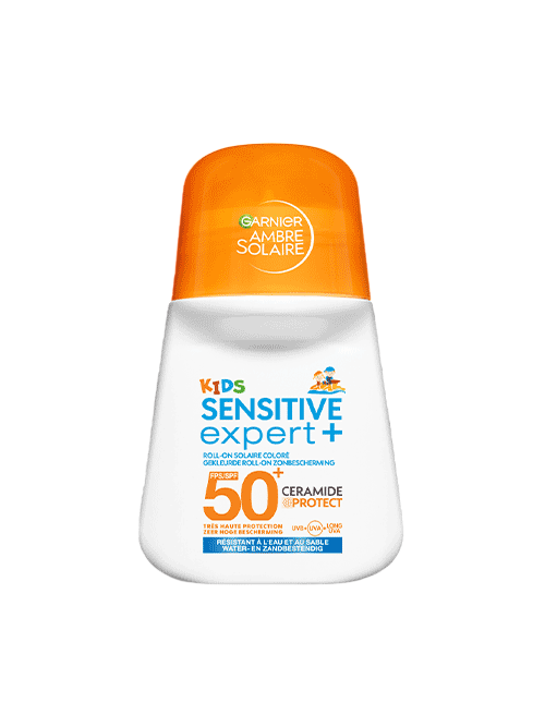 Garnier Ambre Solaire Sensitive Expert+ Roll-on Coloré FPS 50+, 50ml