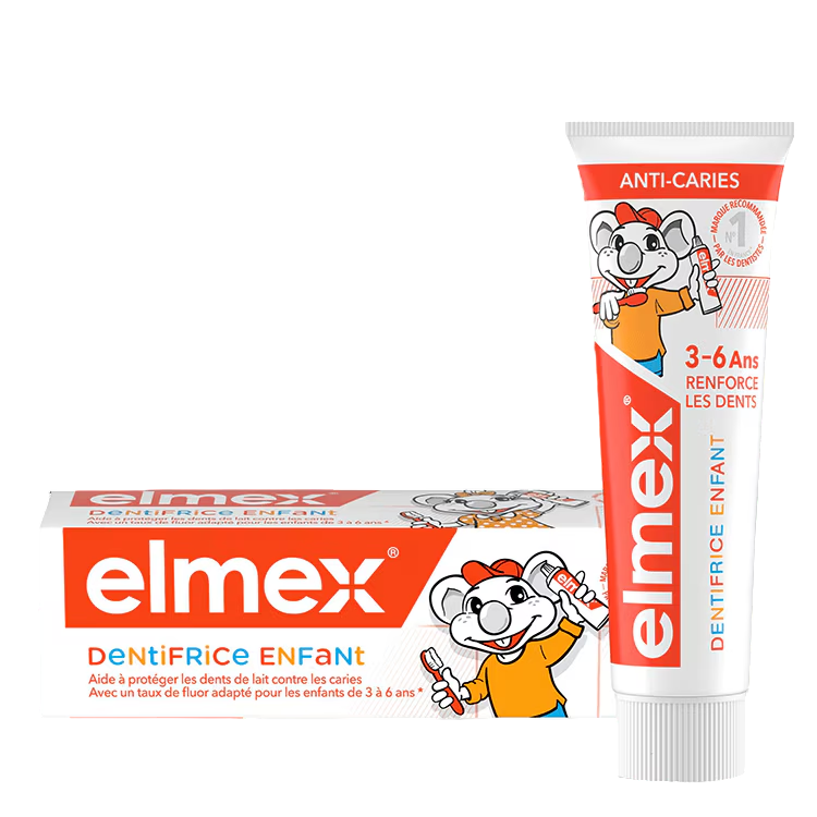 Elmex® Dentifrice Enfant 3-6ans